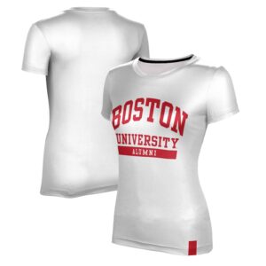 Women's ProSphere White Boston University Alumni T-Shirt