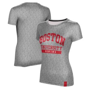 Women's ProSphere Gray Boston University Rowing T-Shirt