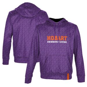 Men's ProSphere  Purple Hobart & William Smith Colleges Swimming & Diving Pullover Hoodie