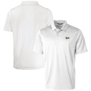 Men's Cutter & Buck  White Vanderbilt Commodores Vault Prospect Textured Stretch Polo