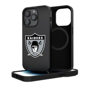 Oakland Raiders Linen Logo iPhone Magnetic Bump Case