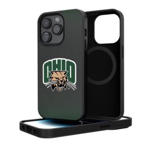 Ohio Bobcats Linen Logo iPhone Magnetic Bump Case