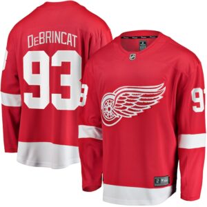 Men's Fanatics Alex DeBrincat Red Detroit Red Wings Home Breakaway Jersey