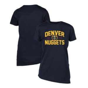 Women's Levelwear Navy Denver Nuggets Birch T-Shirt