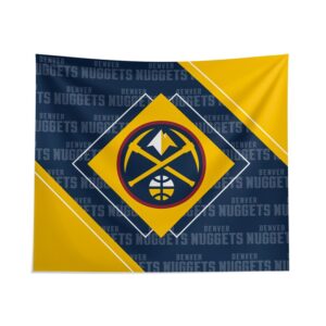 Pegasus Denver Nuggets 51" x 60" Diamond Boxed Wall Tapestry