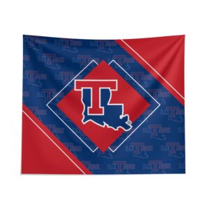 Pegasus Louisiana Tech Bulldogs 51" x 60" Diamond Boxed Wall Tapestry