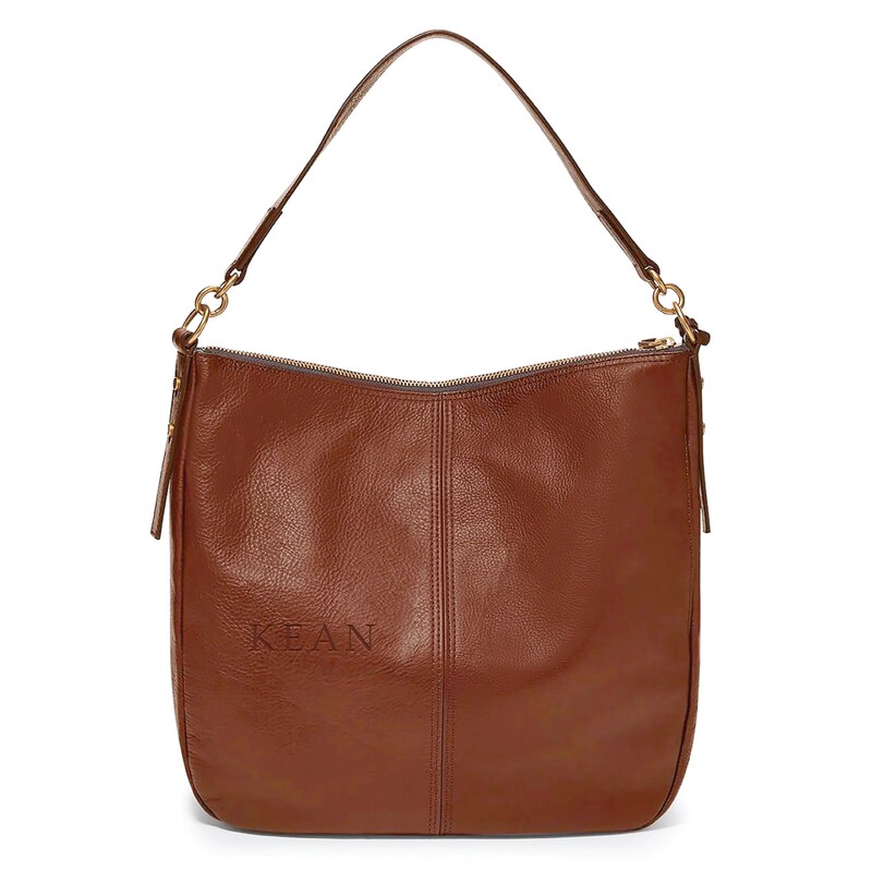 Fossil Brown Kean University Cougars Jolie Hobo Bag