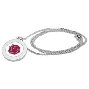 Silver Bethune-Cookman Wildcats Pendant Necklace