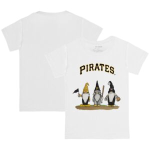 Youth Tiny Turnip  White Pittsburgh Pirates Gnomes T-Shirt