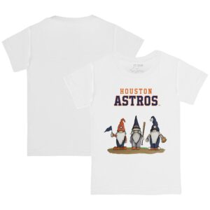 Youth Tiny Turnip  White Houston Astros Gnomes T-Shirt