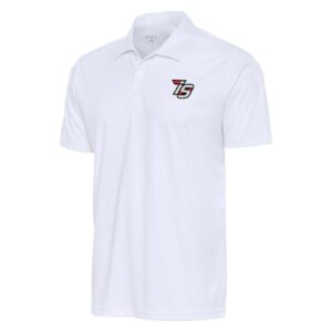 Men's Antigua White Iowa Speedway Tribute Polo