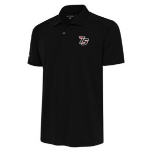 Men's Antigua Black Iowa Speedway Tribute Polo