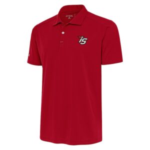 Men's Antigua Red Iowa Speedway Tribute Polo