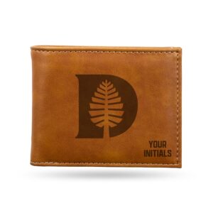 Brown Dartmouth Big Green Personalized Billfold Wallet