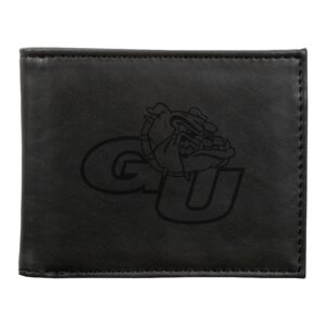 Black Gonzaga Bulldogs Billfold Wallet