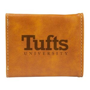Brown Tufts University Jumbos Trifold Wallet