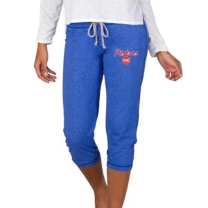 Women's Concepts Sport Blue Detroit Pistons Quest Knit Capri Pants