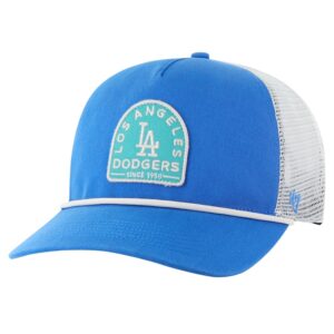 Men's '47 Royal Los Angeles Dodgers Cypress Trucker Hitch Adjustable Hat