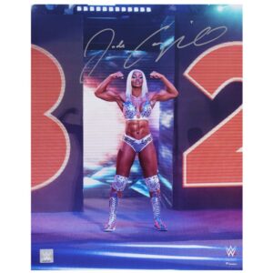 Jade Cargill WWE Autographed 16" x 20" 2024 Royal Rumble Entrance Photograph