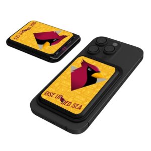 Keyscaper Arizona Cardinals Illustrated Magnetic Phone Credit Card Wallet