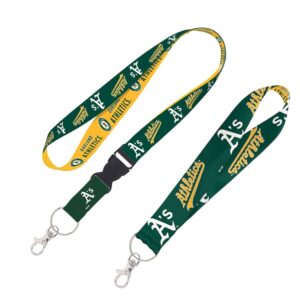 WinCraft Athletics 2-Pack Lanyard with Detachable Buckle & Key Strap Set