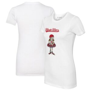 Women's Tiny Turnip White Utah Utes Babes T-Shirt