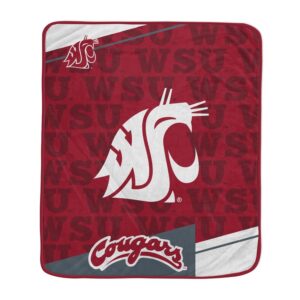 Pegasus Washington State Cougars 50" x 60" Diagonal Ghost Ultra Soft Blanket
