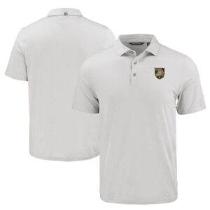 Men's Cutter & Buck Gray Army Black Knights Coastline Epic Comfort Eco Recycled Polo