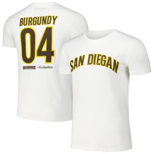 Men's Contenders Clothing White Anchorman San Diegan T-Shirt