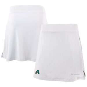 Women's Columbia White Arizona Diamondbacks Omni-Wick Best One Yet Skort