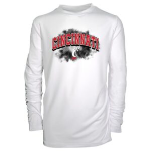Youth Garb White Cincinnati Bearcats Jessie Long Sleeve Sunshirt