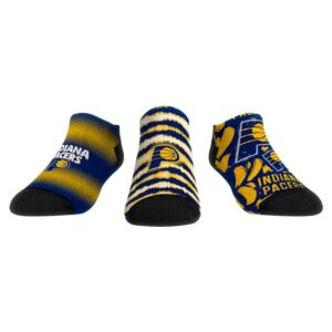 Youth Rock Em Socks Indiana Pacers Make Some Noise 3-Pack Low-Cut Socks