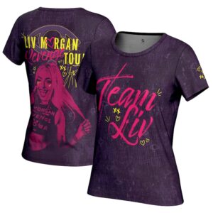 Women's ProSphere Purple Liv Morgan Revenge Tour T-Shirt