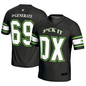 Men's ProSphere Black D-Generation X Football Fashion Jersey
