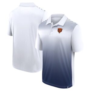 Men's White/Navy Chicago Bears Sandlot Game Polo