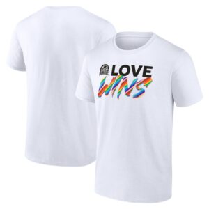 Men's White Osceola Magic Love Wins T-Shirt