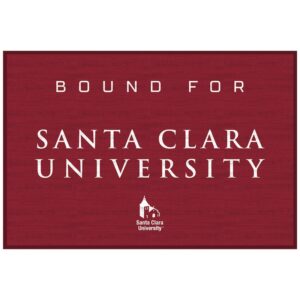 Santa Clara Broncos 20'' x 30'' School Bound Floor Mat