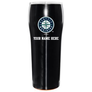 The Memory Company Seattle Mariners Direct Print 24oz Personalized Gripper Tumbler