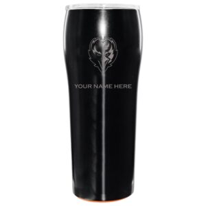 The Memory Company Baltimore Ravens Laser Etch 24oz Personalized Gripper Tumbler