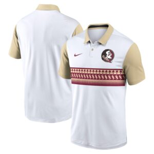 Men's Nike White Florida State Seminoles Vapor Performance Polo
