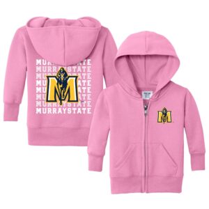 Infant Chad & Jake Pink Murray State Racers Retro Full-Zip Hoodie