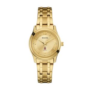 Women's Bulova Brown Bears Gold-Tone Watch