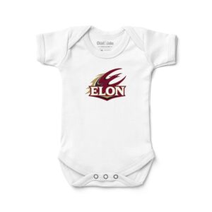 Newborn & Infant Chad & Jake White Elon Phoenix  Logo Bodysuit