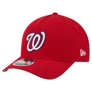Men's New Era  Red Washington Nationals 9FORTY M-Crown Adjustable Hat