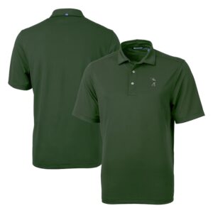 Men's Cutter & Buck Hunter Green South Florida Bulls Virtue Eco Pique Recycled Polo