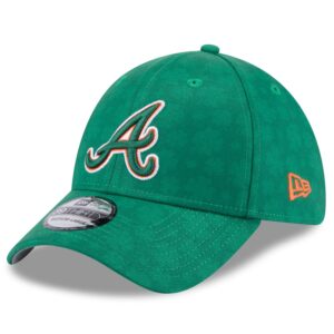 Men's New Era Kelly Green Atlanta Braves St. Patrick's Day 39THIRTY Flex Hat