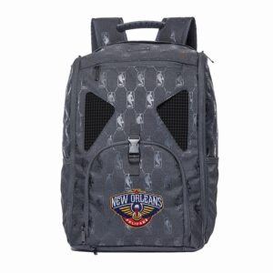 POINT3 Black New Orleans Pelicans Road Trip Tech Backpack