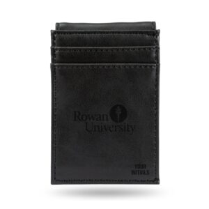 Black Rowan Profs Personalized Front Pocket Wallet