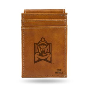 Brown East Stroudsburg Warriors Personalized Front Pocket Wallet