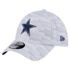 Men's New Era  White Dallas Cowboys Gameday Graded 39THIRTY Flex Hat